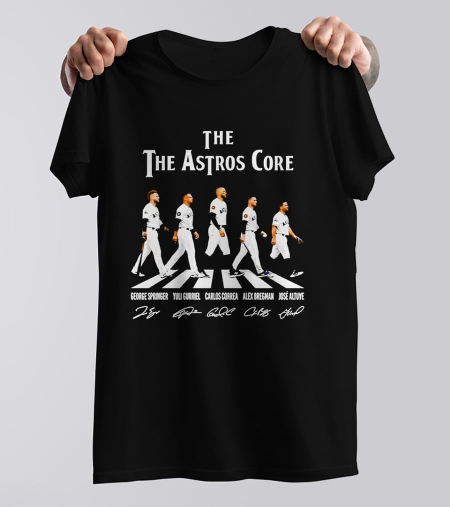 The Astros Core George Springer Yuli Gurriel Carlos Correa Alex Bregman José Altuve T-Shirt