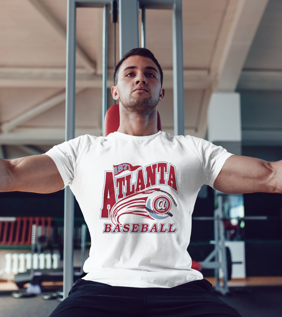 Atlanta Baseball 1871 Vintage Style MLB Team Fan T-Shirt