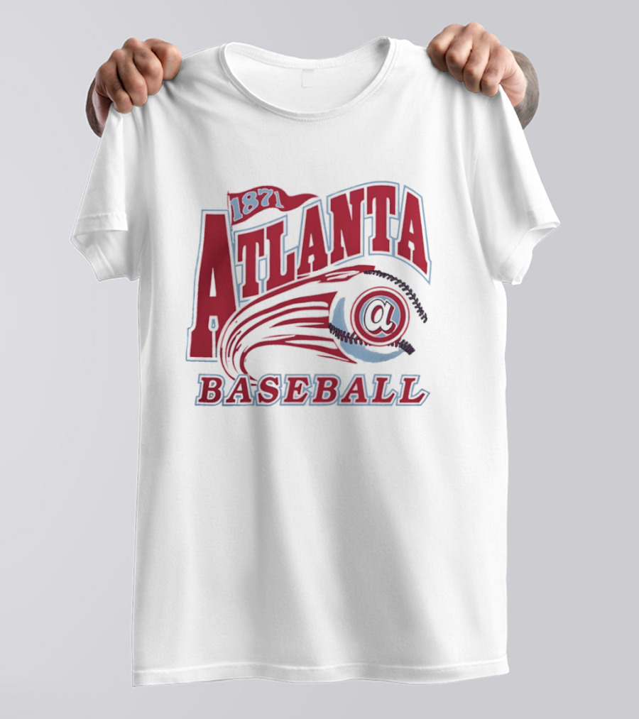 Atlanta Baseball 1871 Vintage Style MLB Team Fan T-Shirt