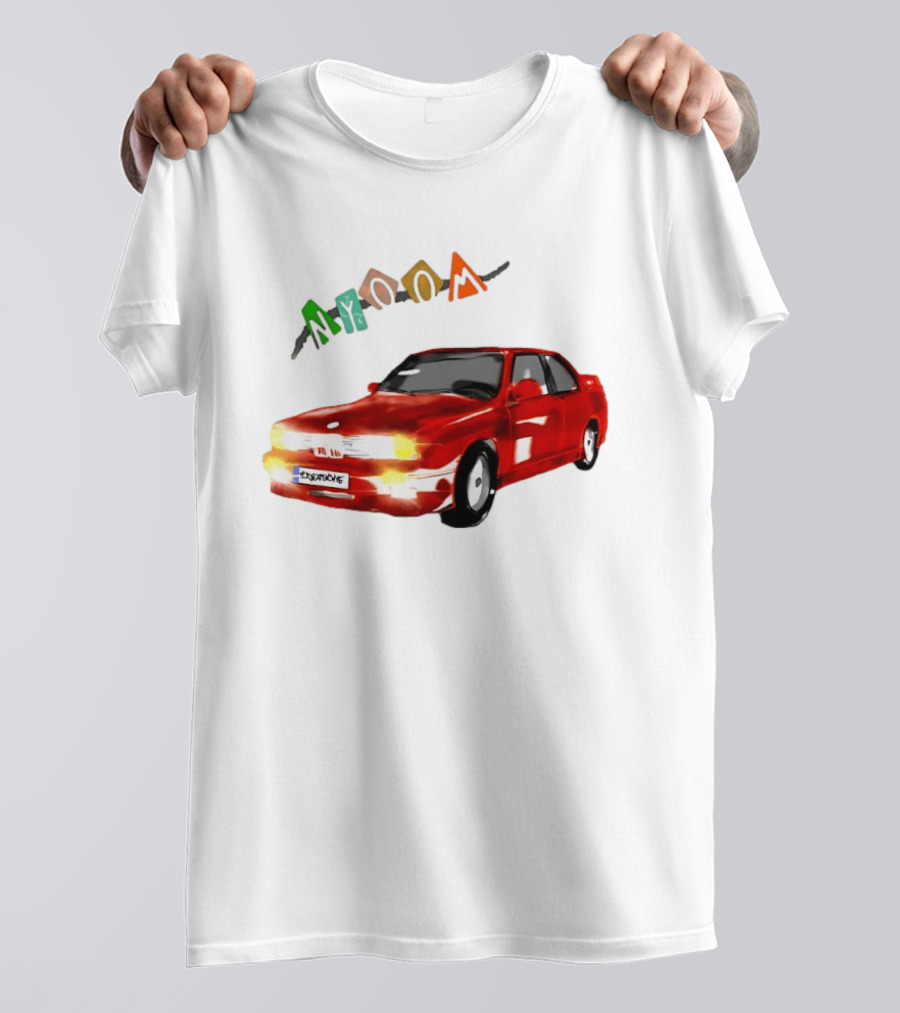 BMW E30 M3 Nyoom Drift Car Adventure T-Shirt