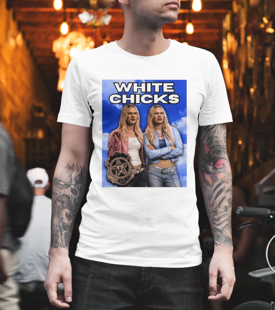 Erling Haaland White Chicks Meme Juicy Couture Style Retro Comedy T-Shirt