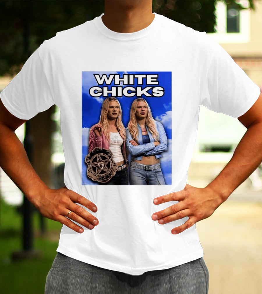 Erling Haaland White Chicks Meme Juicy Couture Style Retro Comedy T-Shirt