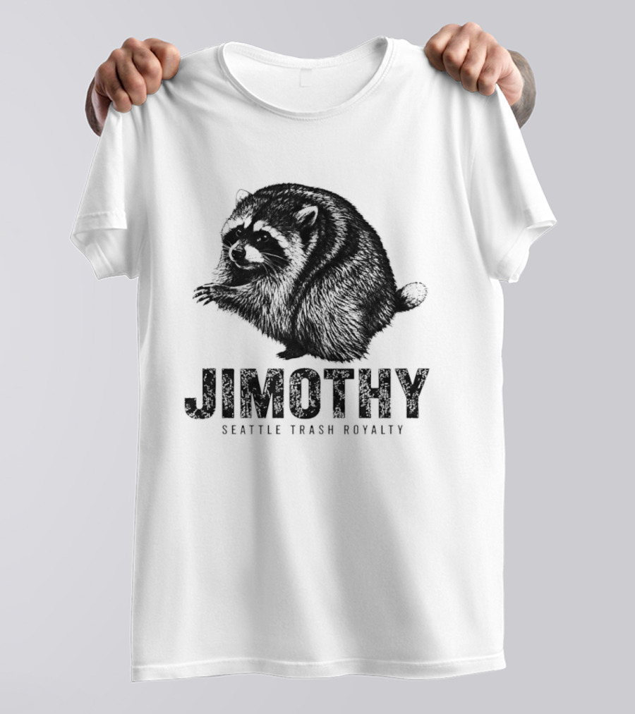 Jimothy Seattle Trash Royalty Raccoon T-Shirt