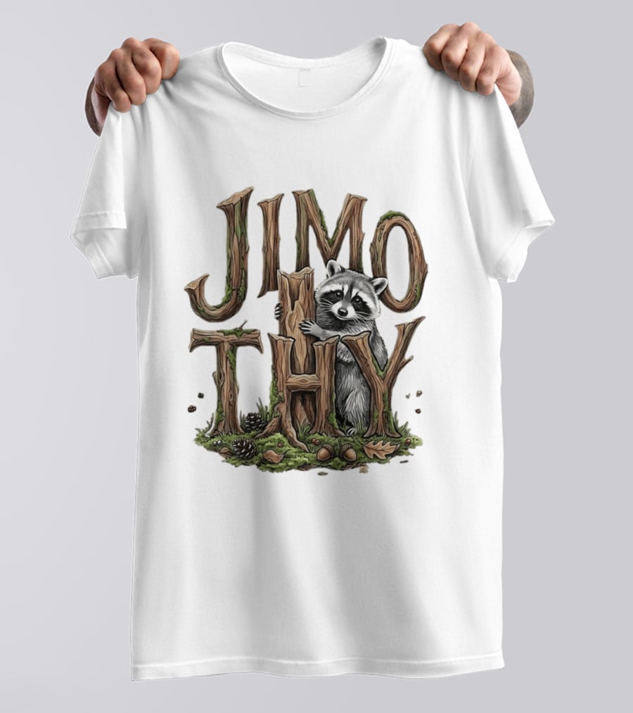 Jimothy The Raccoon Forest Adventure T-Shirt