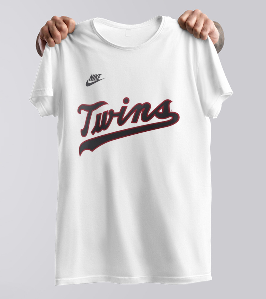 Minnesota Twins 2026 Nike Field Of Dreams Wordmark T-Shirt