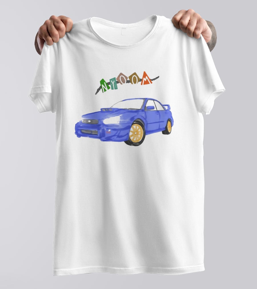 Nyoom Subaru WRX STI JDM Car Enthusiast Racing Lover T-Shirt