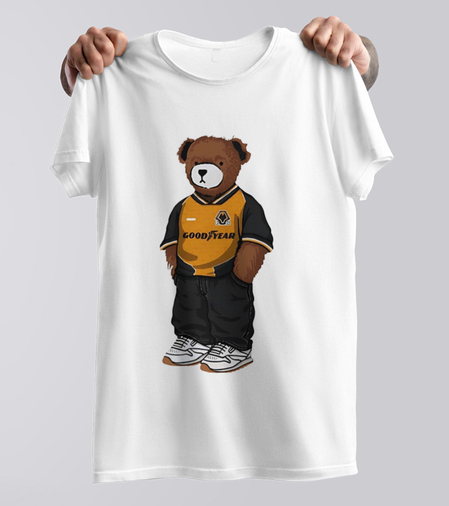 Wolverhampton Wanderers Goodyear Jersey Bear T-Shirt