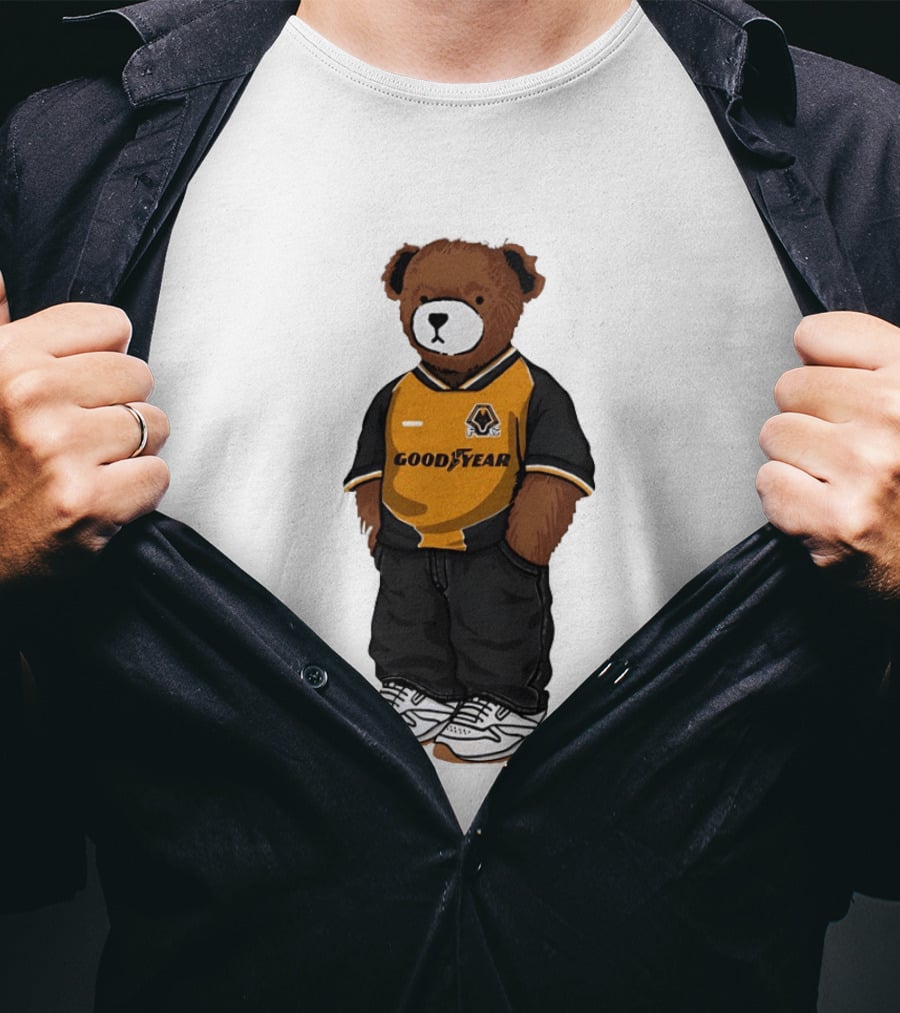 Wolverhampton Wanderers Goodyear Jersey Bear T-Shirt