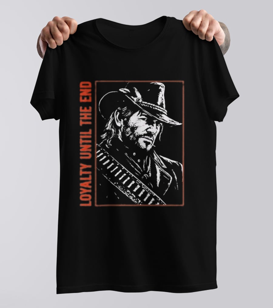 Arthur Morgan Loyalty Until The End Red Dead Redemption 2 T-Shirt