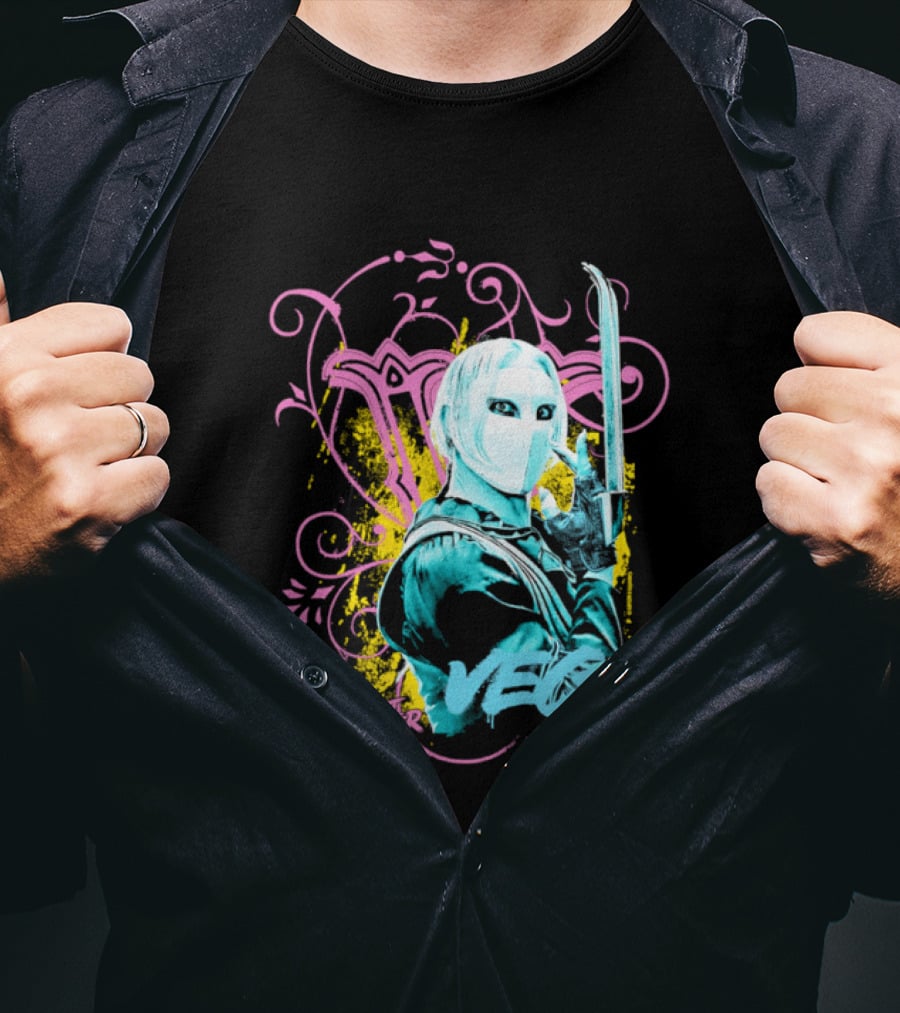 Fighter Vega Elegance Has An Edge Streetwear Warrior T-Shirt