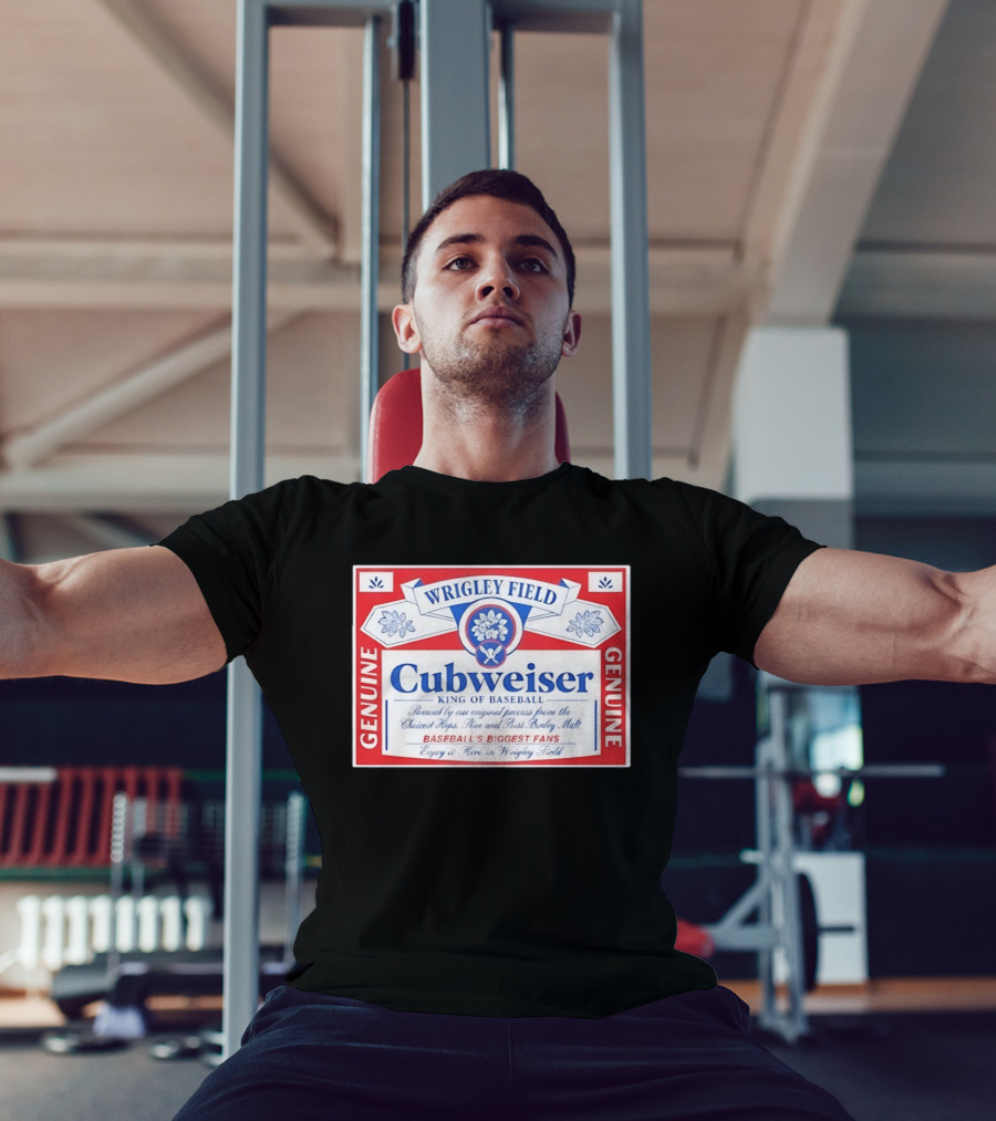 Wrigley Field Cubweiser Genuine Baseball's Biggest Fans T-Shirt
