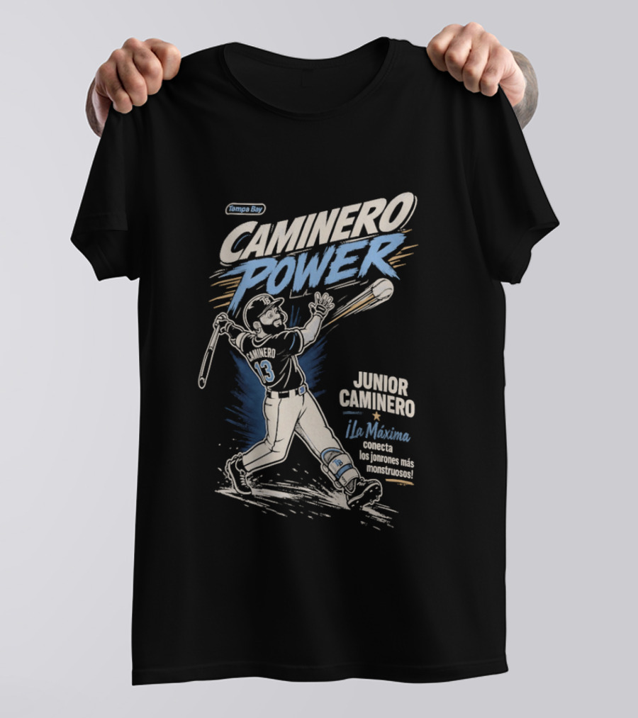 Caminero Power Junior Caminero La Máquina Maximum Home Run T-Shirt