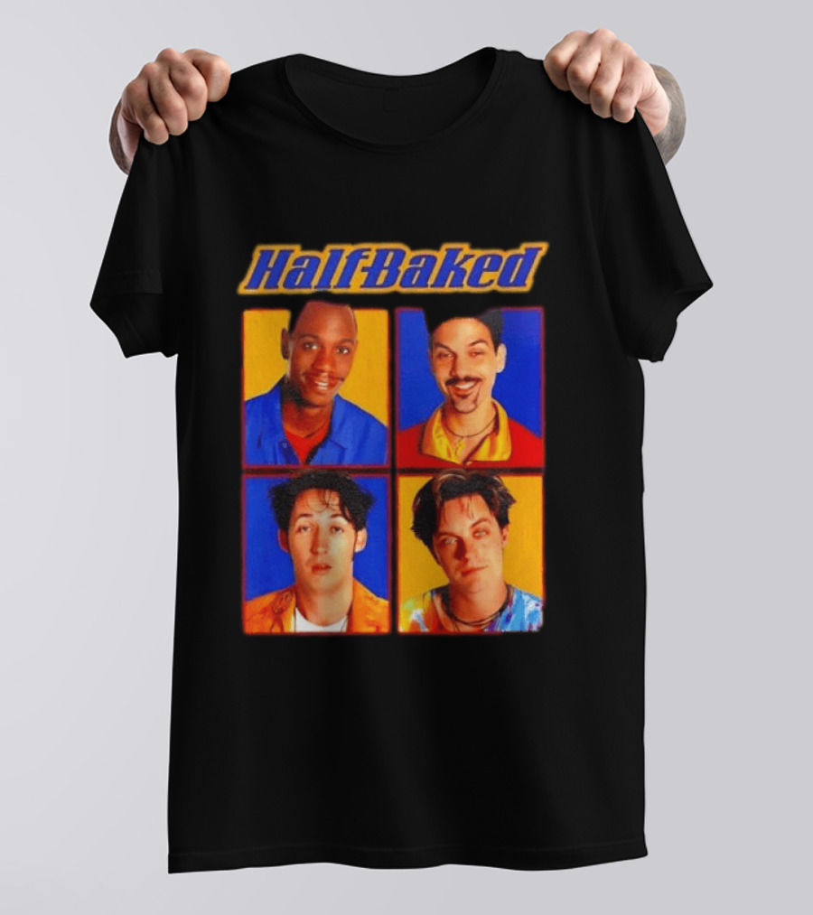 Half Baked Movie Characters Block T-Shirt