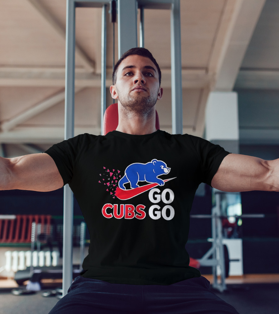 Chicago Cubs Bear Go Go MLB Baseball T-Shirt