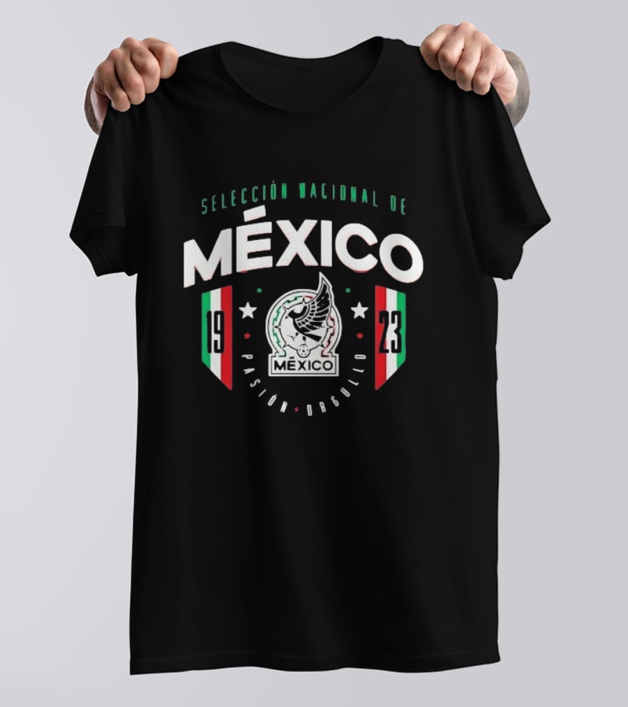 Selección Nacional De México Pasión Orgullo 19 23 Team México T-Shirt