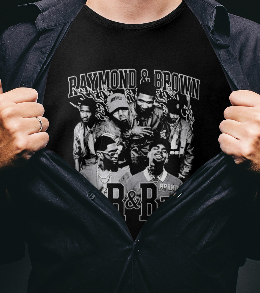 Raymond & Brown The R And B Tour Usher Chris Brown T-Shirt