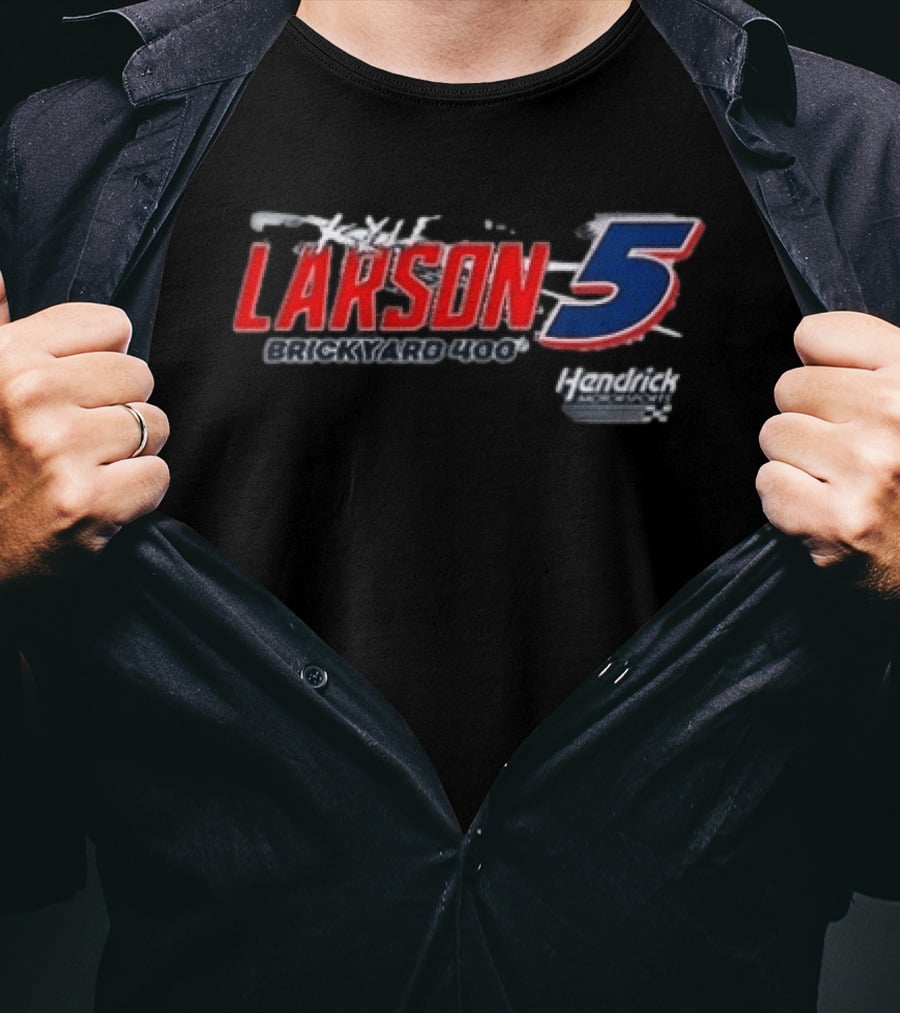 Kyle Larson 5 Brickyard 400 Hendrick Motorsports T-Shirt
