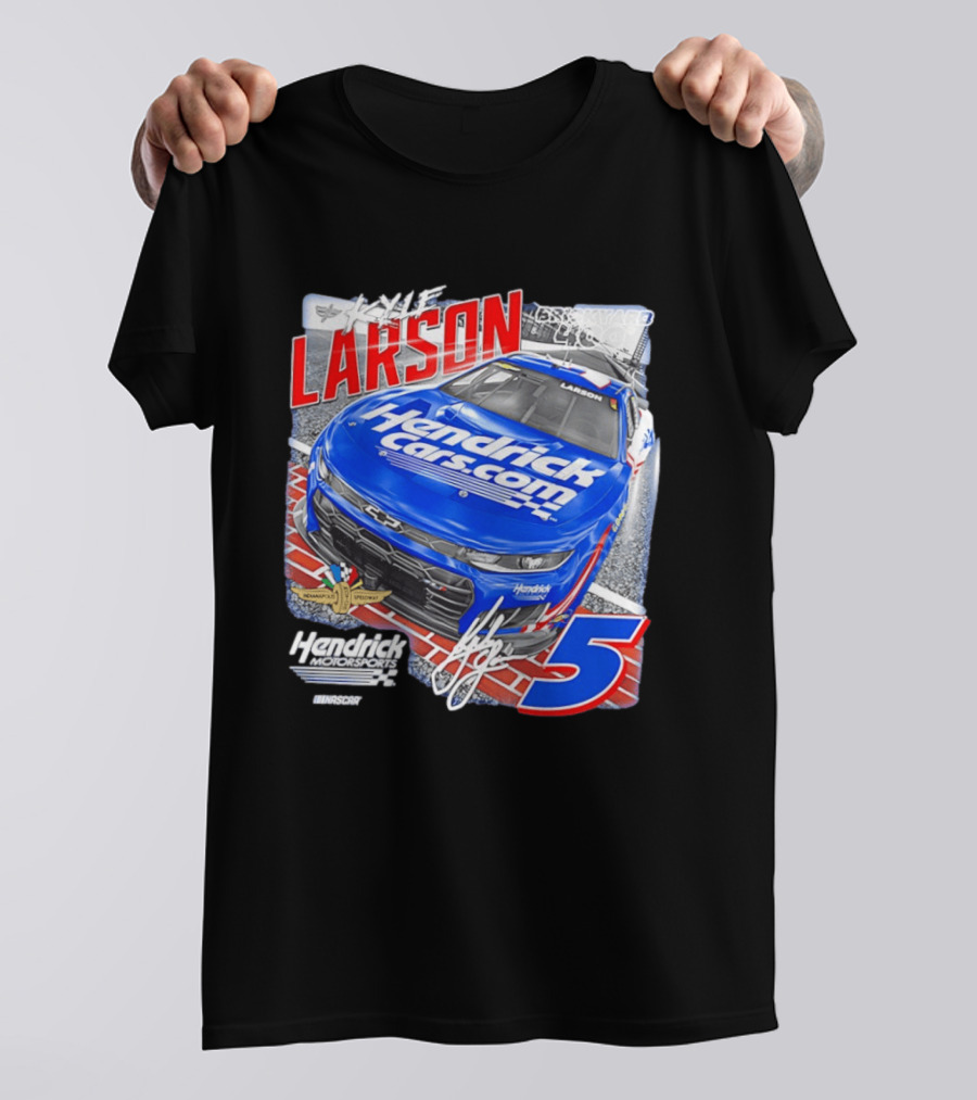 Kyle Larson Hendrick Motorsports No 5 Brickyard 400 T-Shirt