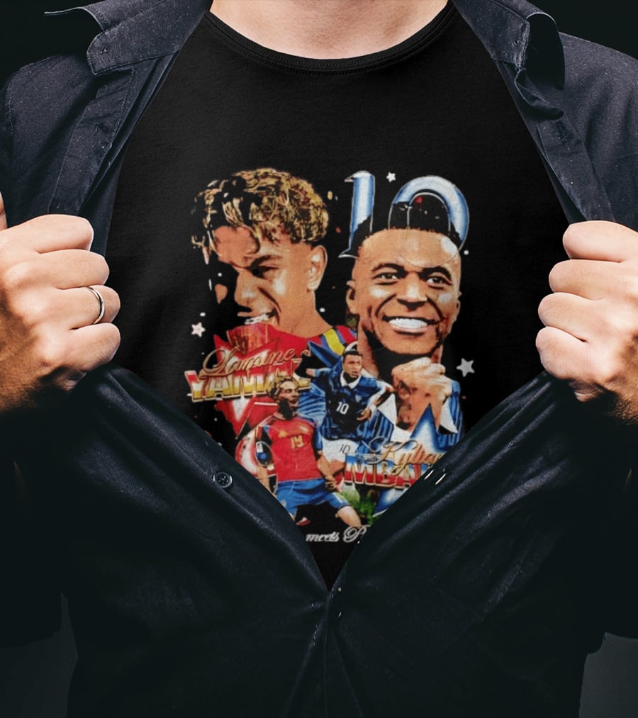 Lamine Yamal Kylian Mbappe 10 Power Meets Potential 19 T-Shirt