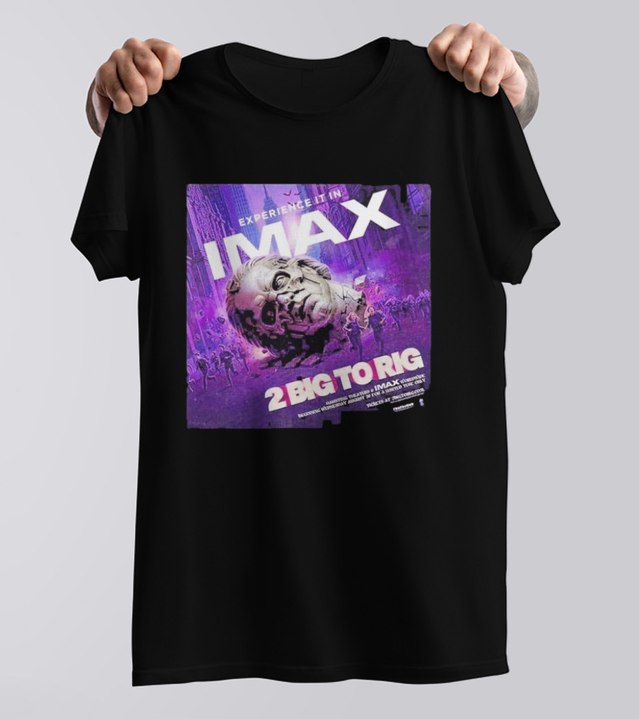 Experience It In IMAX Ghost 2 Big To Rig Feature Film Capturing Skeletour World Tour 2026 T-Shirt