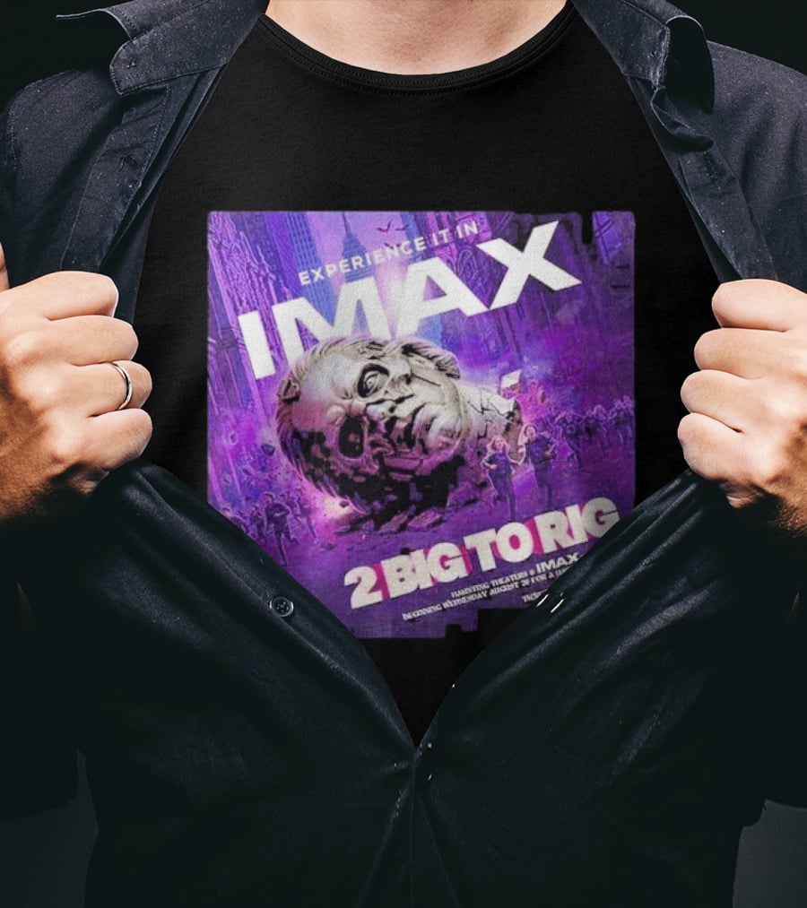 Experience It In IMAX Ghost 2 Big To Rig Feature Film Capturing Skeletour World Tour 2026 T-Shirt