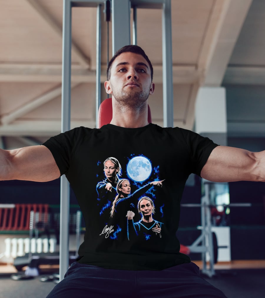 Sophie Cunningham Pointing Wolves Full Moon Iconic Gesture T-Shirt