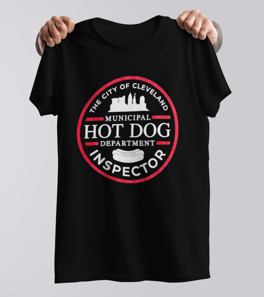 Cleveland Municipal Hot Dog Department Inspector T-Shirt