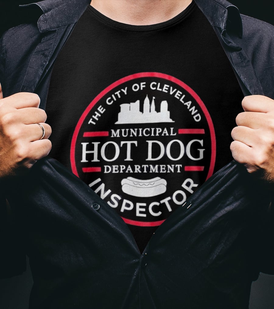 Cleveland Municipal Hot Dog Department Inspector T-Shirt