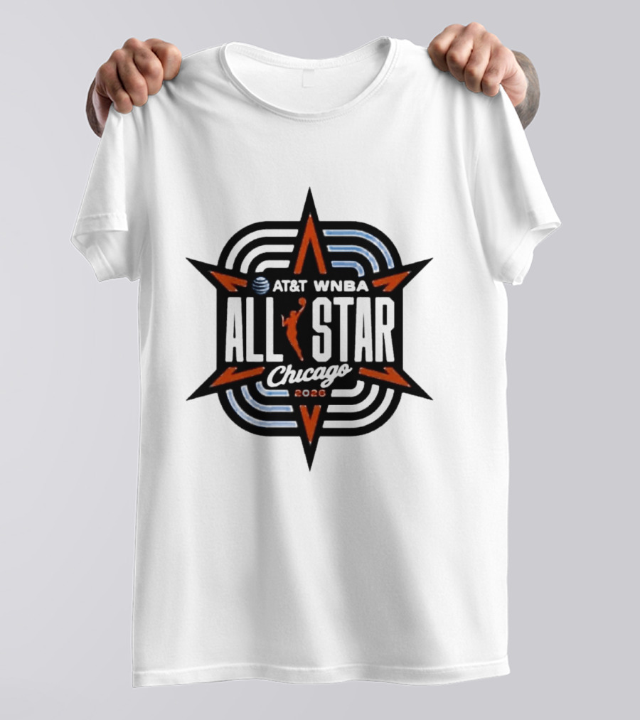 AT&T WNBA All Star Chicago 2026 Event At United Center T-Shirt