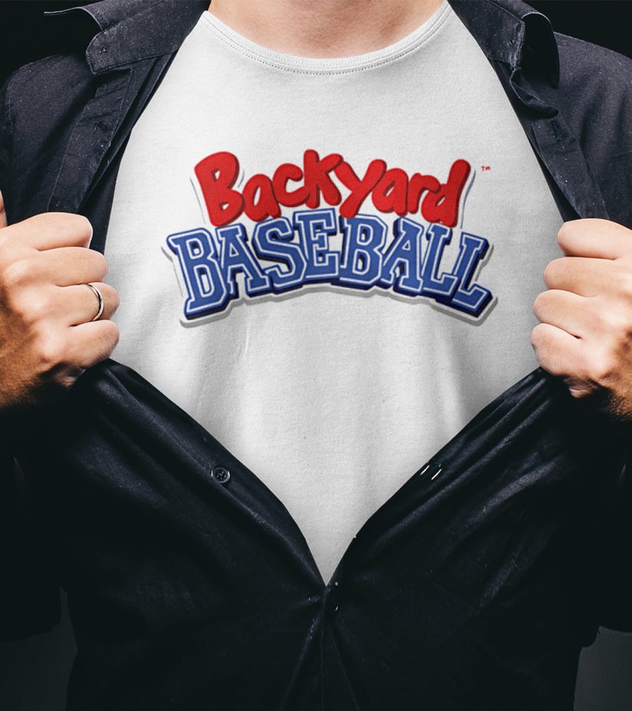 Backyard Baseball Iconic Classic Game Nostalgia T-Shirt