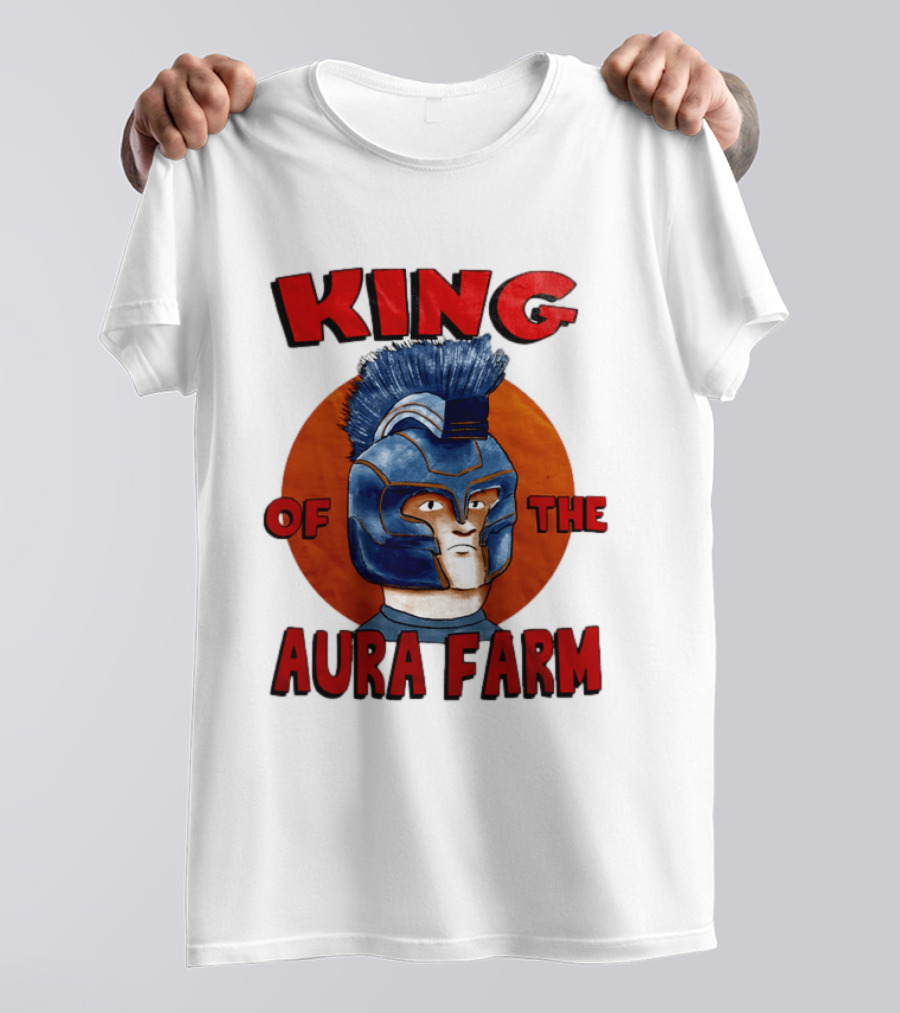 King Of The Aura Farm Hank Hill Helmet Warrior T-Shirt
