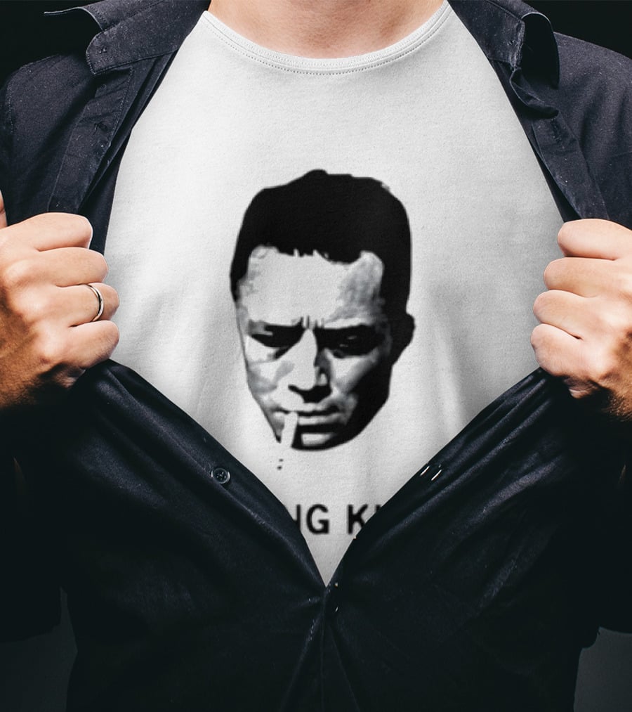 Living Kills Albert Camus Smoking T-Shirt