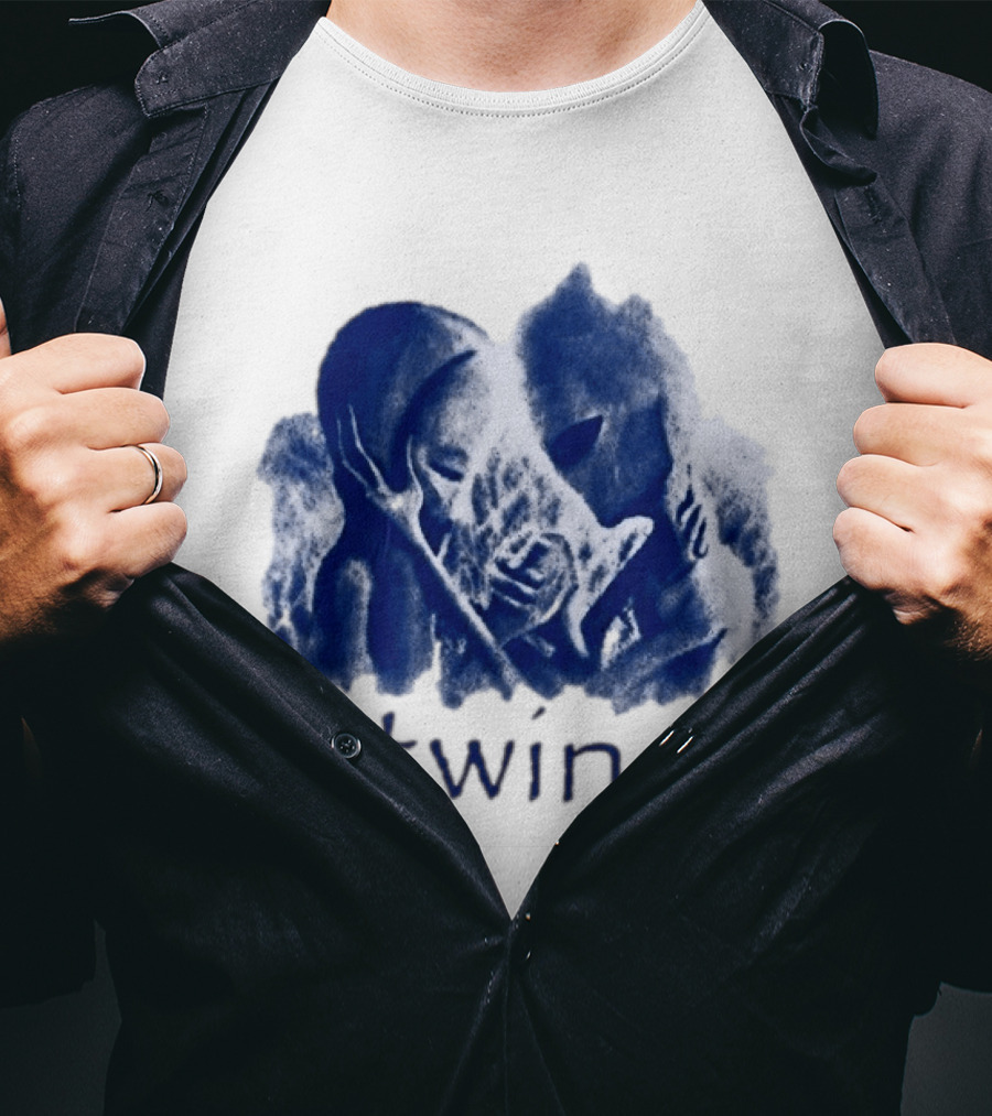 Twin Blue Alien 2026 Embrace T-Shirt