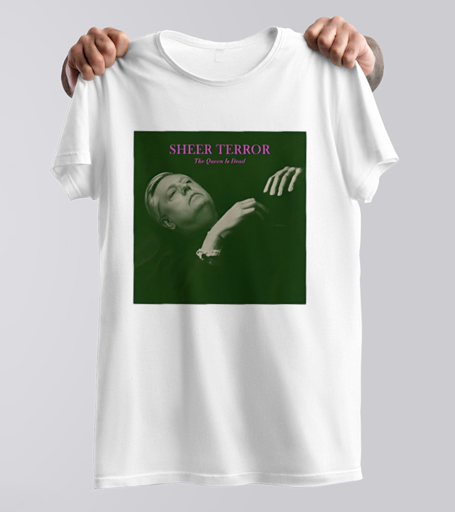 Sheer Terror The Queen Is Dead Punk Album Cover T-Shirt