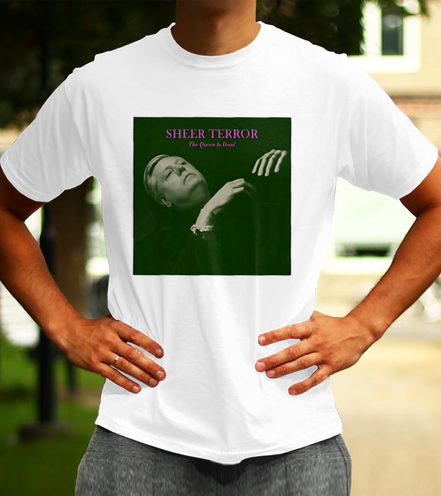 Sheer Terror The Queen Is Dead Punk Album Cover T-Shirt