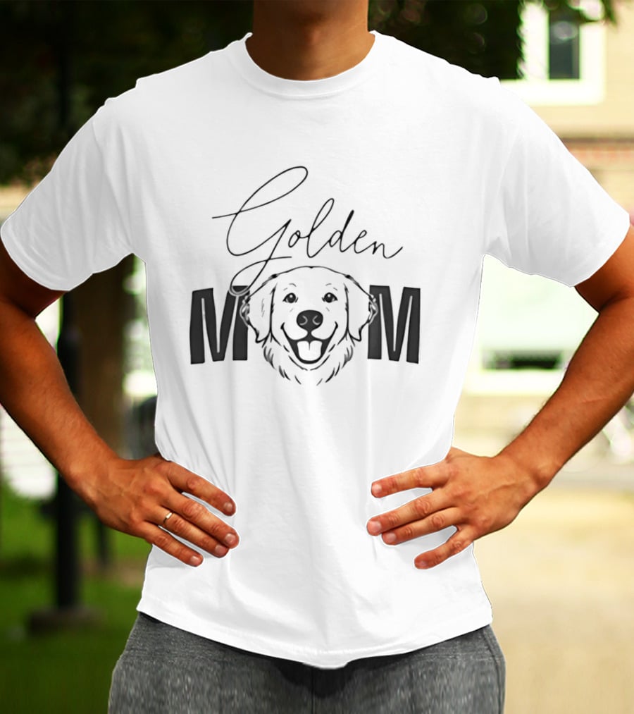 Golden Retriever Dog Mom T-Shirt