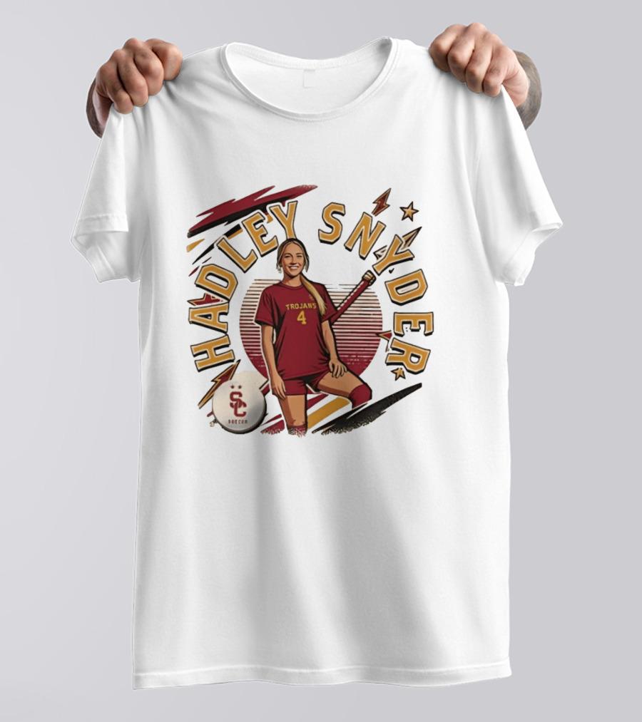 Hadley Snyder USC Trojans Soccer 4 T-Shirt