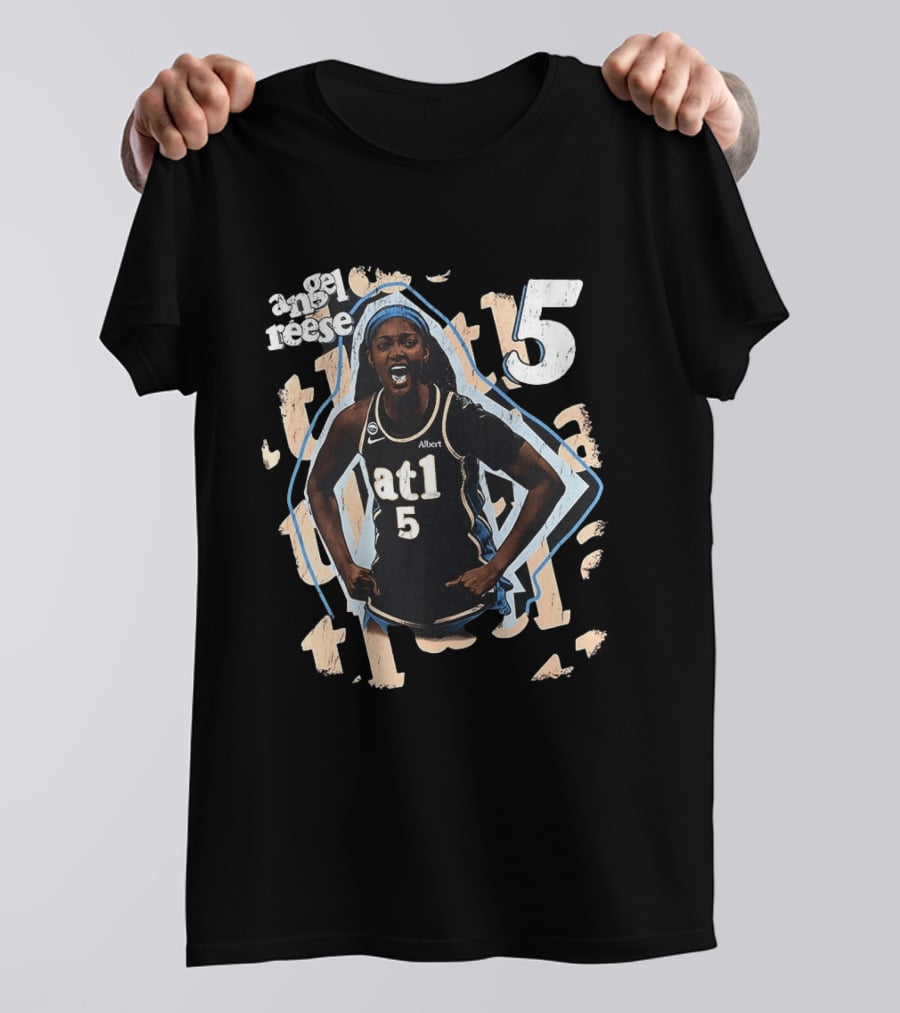Angel Reese Atl 5 Albert Atlanta Dream WNBA T-Shirt