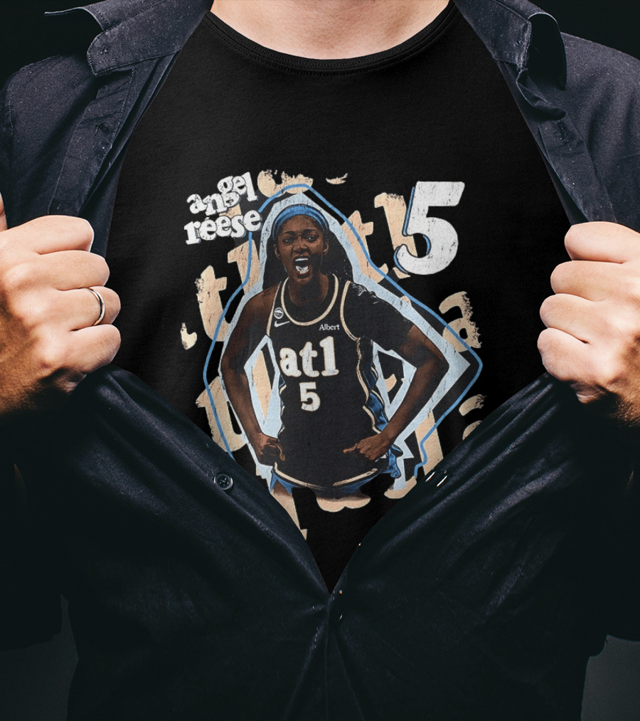 Angel Reese Atl 5 Albert Atlanta Dream WNBA T-Shirt