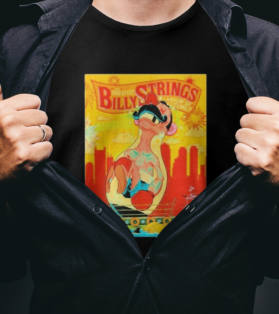 Billy Strings Boston MA Night 2 Agganis Arena July 21 2026 Greatest Show Of All Time T-Shirt