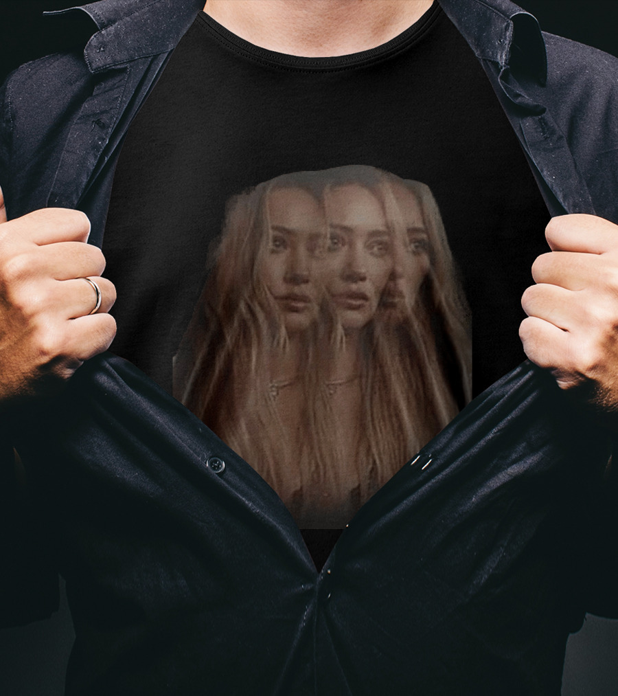 Hilary Duff The Lucky Me Tour 2026 Trippy Multi Exposure Effect T-Shirt