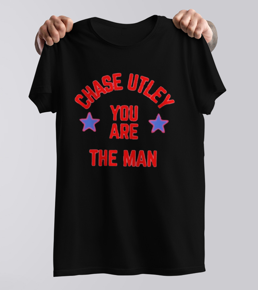 Chase Utley You Are The Man Philadelphia Phillies Stars T-Shirt