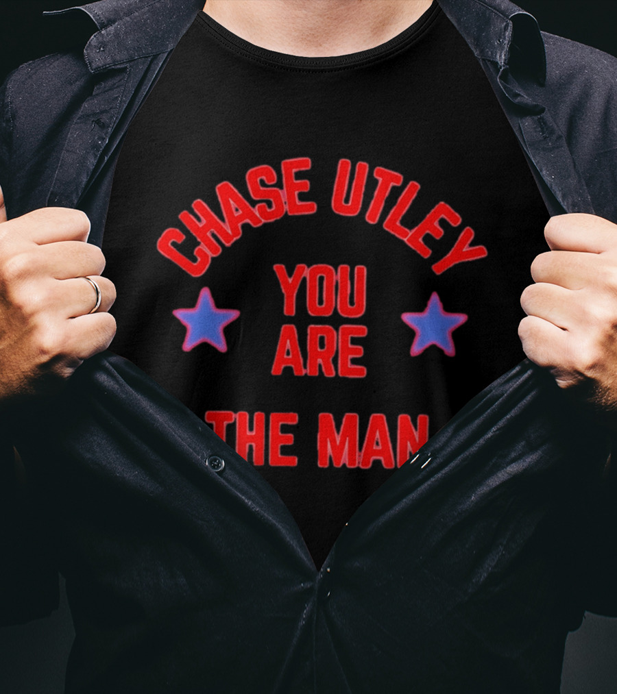 Chase Utley You Are The Man Philadelphia Phillies Stars T-Shirt