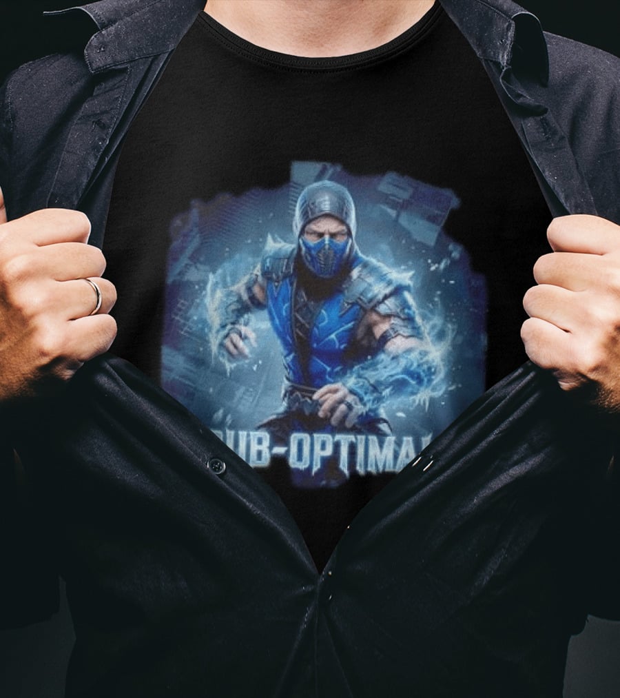 Sub Optimal Ice Ninja Action Pose T-Shirt