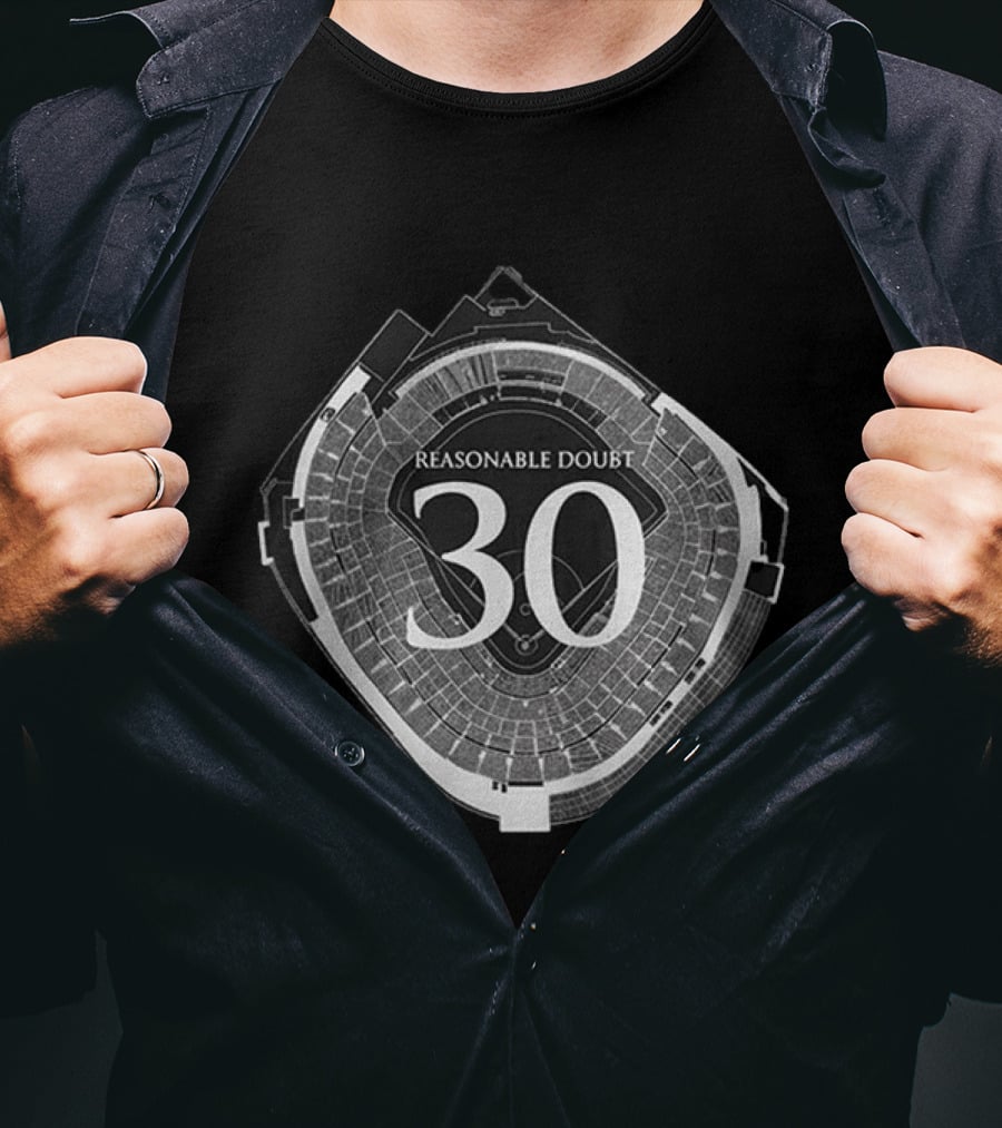Reasonable Doubt 30 Stadium Concert Tour Commemorative T-Shirt