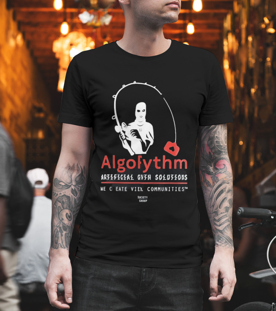 Nicky Romero Tomorrowland Algofythm We Create Viral Communities Society Group T-Shirt