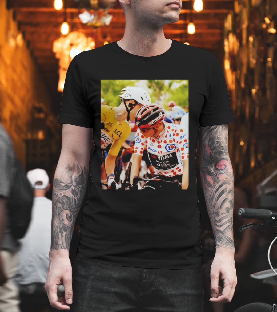 Jonas Vingegaard Tadej Pogačar LCL UAE Visma 2026 T-Shirt