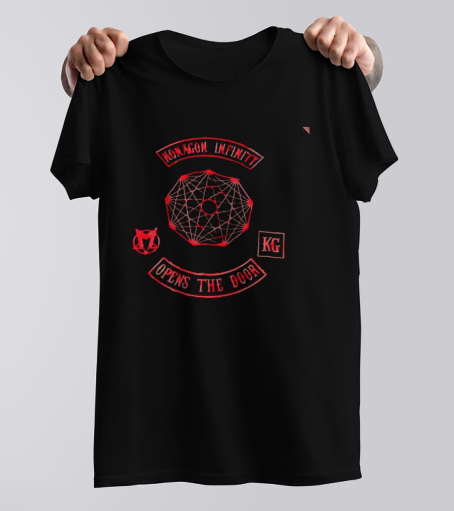 Nonagon Infinity Opens The Door KG Lizard Wizard T-Shirt