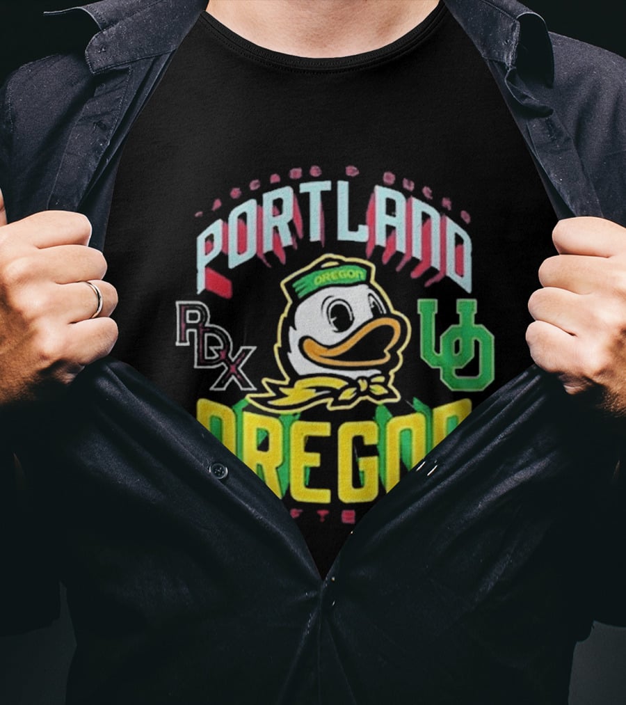 Portland PDX Cascade Ducks Oregon Softball 2026 T-Shirt