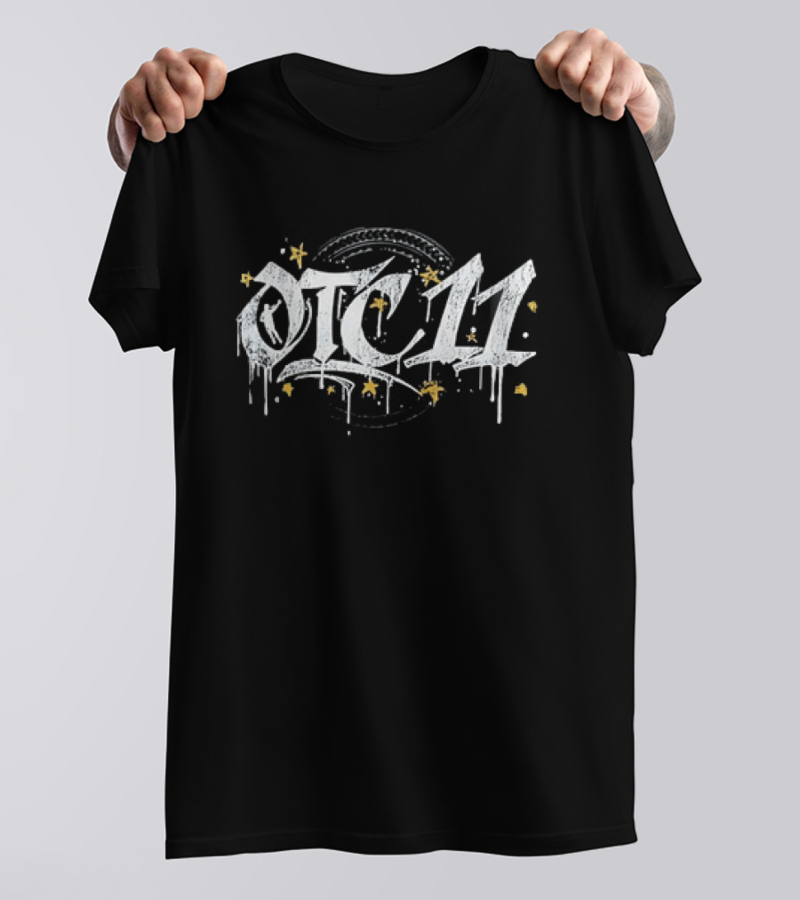 OTC11 Basketball Action Player Stars Black T-Shirt